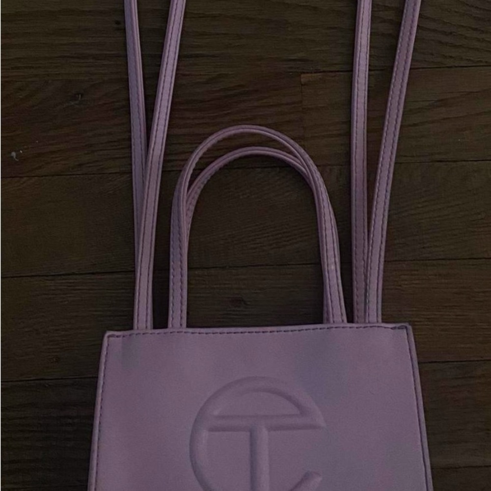 light pink small telfar